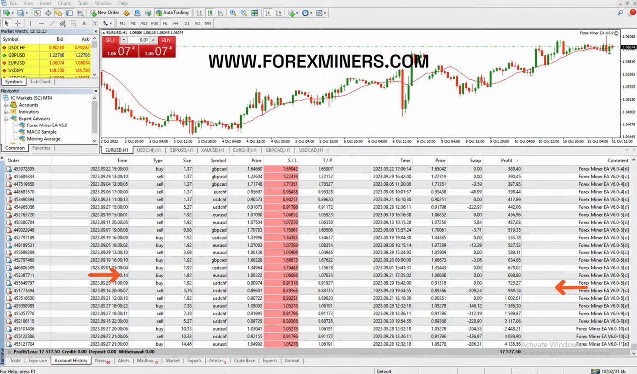 Forex Miners overview